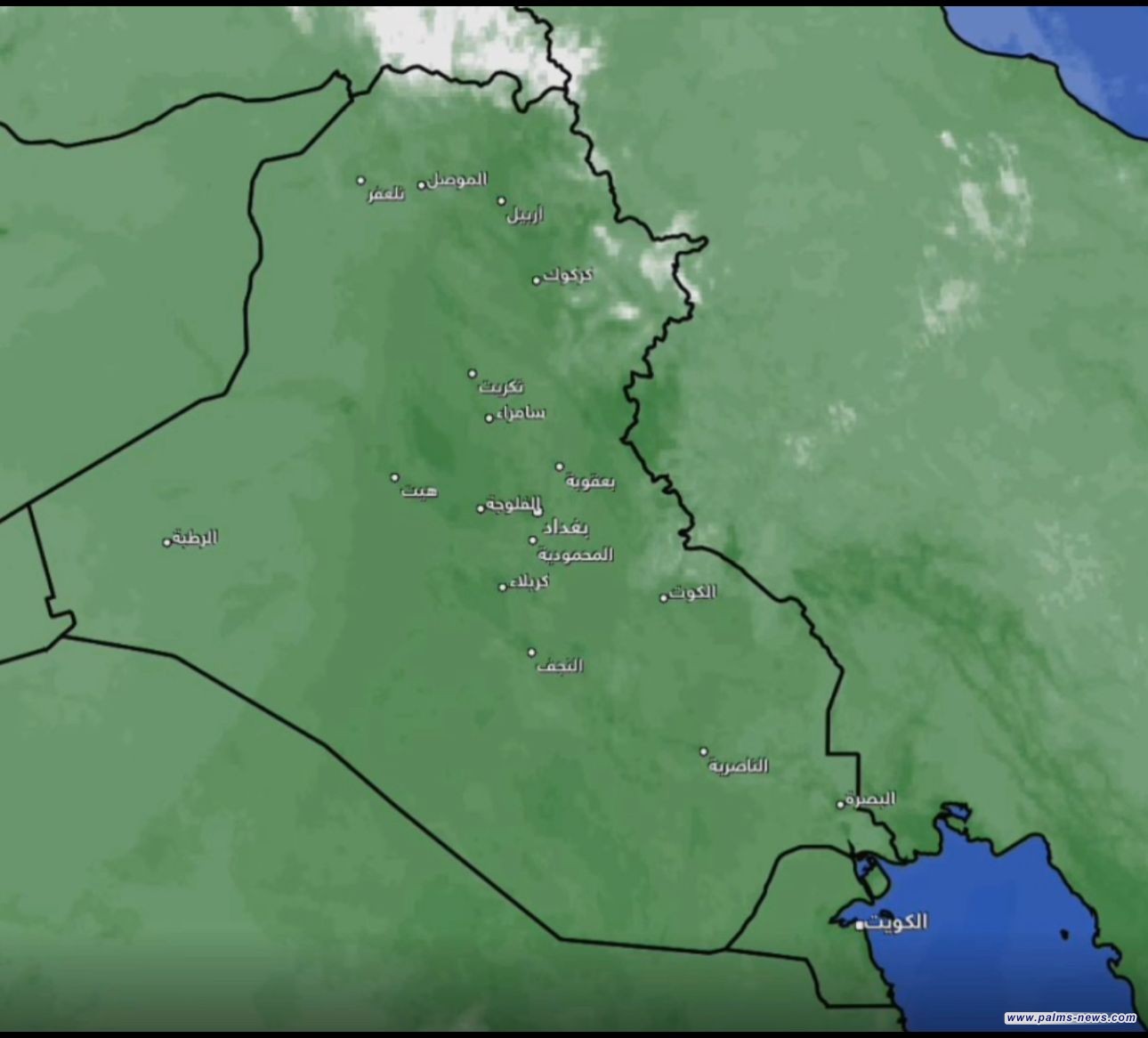 الأنواء الجوية : العراق سيشهد تقلبات جوية خريفية وأمطار شمالاً وغبار في الوسط والغرب